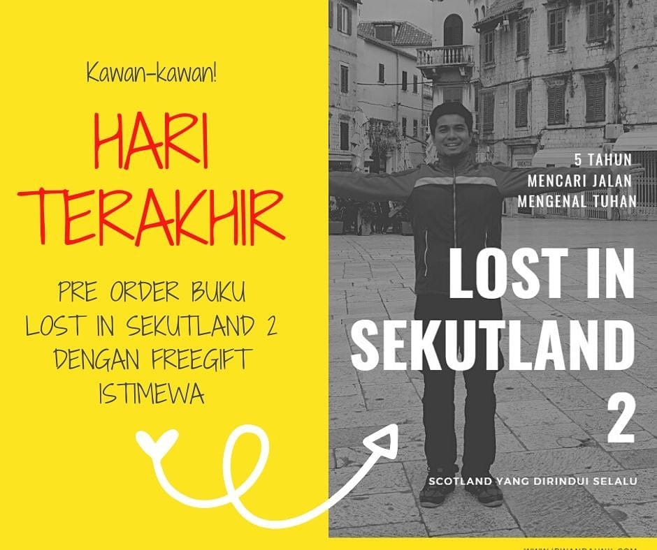 Read more about the article Tawaran Pembeli Pertama Buku Lost in Sekutland 2